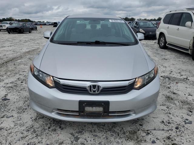 2HGFB2F58CH301846 - 2012 HONDA CIVIC LX SILVER photo 5