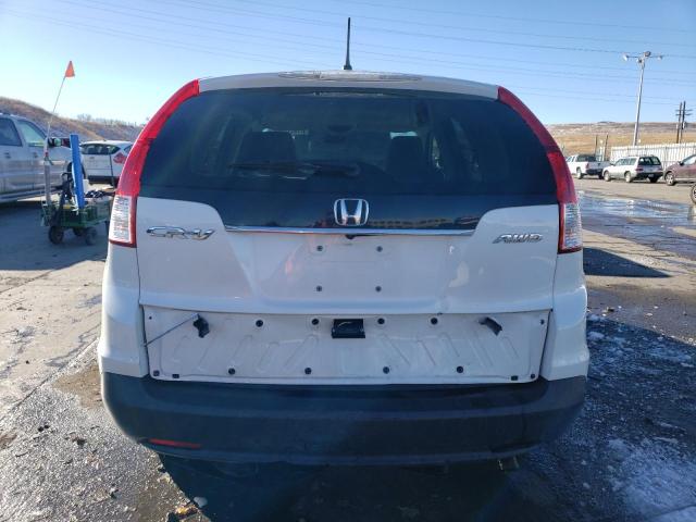 5J6RM4H5XCL044457 - 2012 HONDA CR-V EX WHITE photo 6