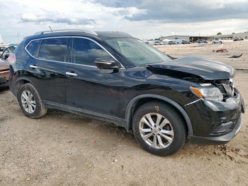 KNMAT2MT1FP578619 - 2015 NISSAN ROGUE S BLACK photo 4