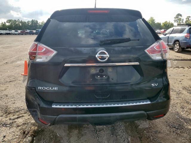 KNMAT2MT1FP578619 - 2015 NISSAN ROGUE S BLACK photo 6
