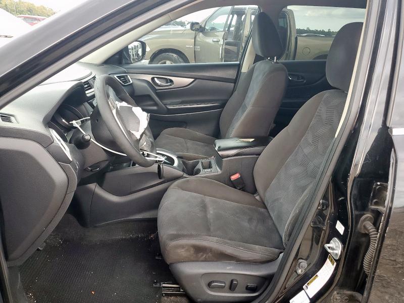 KNMAT2MT1FP578619 - 2015 NISSAN ROGUE S BLACK photo 7