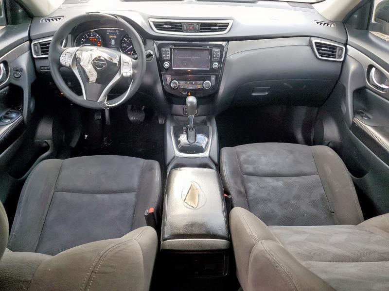 KNMAT2MT1FP578619 - 2015 NISSAN ROGUE S BLACK photo 8