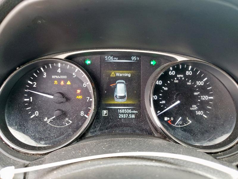 KNMAT2MT1FP578619 - 2015 NISSAN ROGUE S BLACK photo 9