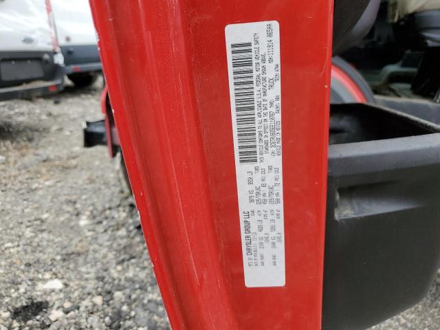 3C6TRVBG5EE110767 - 2014 RAM PROMASTER 1500 HIGH RED photo 14