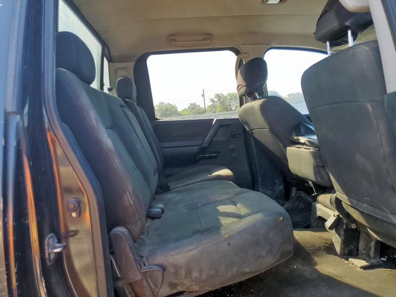 1N6AA07D48N338152 - 2008 NISSAN TITAN XE შავი ფოტო 10