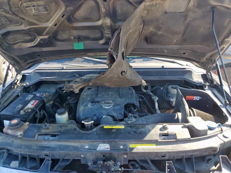 1N6AA07D48N338152 - 2008 NISSAN TITAN XE შავი ფოტო 11