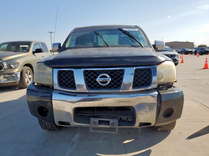 1N6AA07D48N338152 - 2008 NISSAN TITAN XE შავი ფოტო 5