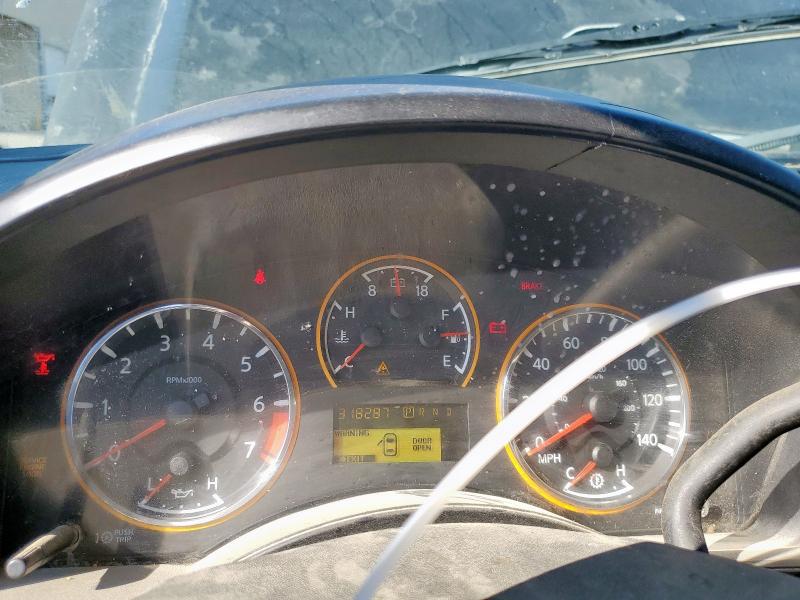 1N6AA07D48N338152 - 2008 NISSAN TITAN XE შავი ფოტო 9