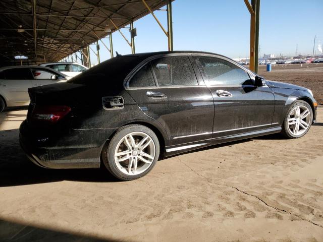 WDDGF4HB8DA851432 - 2013 MERCEDES-BENZ C 250 BLACK photo 3