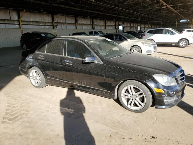 WDDGF4HB8DA851432 - 2013 MERCEDES-BENZ C 250 BLACK photo 4