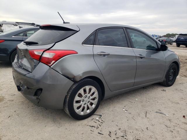 KMHD35LH9HU349505 - 2017 HYUNDAI ELANTRA GT GRAY photo 3