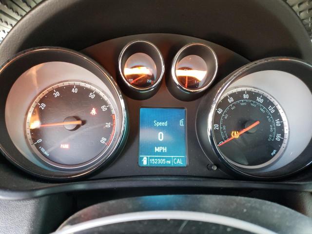 2G4GV5GV7C9162986 - 2012 BUICK REGAL GS Графитовый фото 9