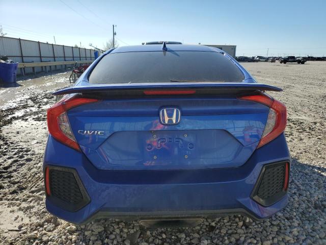 2HGFC1E58KH705608 - 2019 HONDA CIVIC SI BLUE photo 6