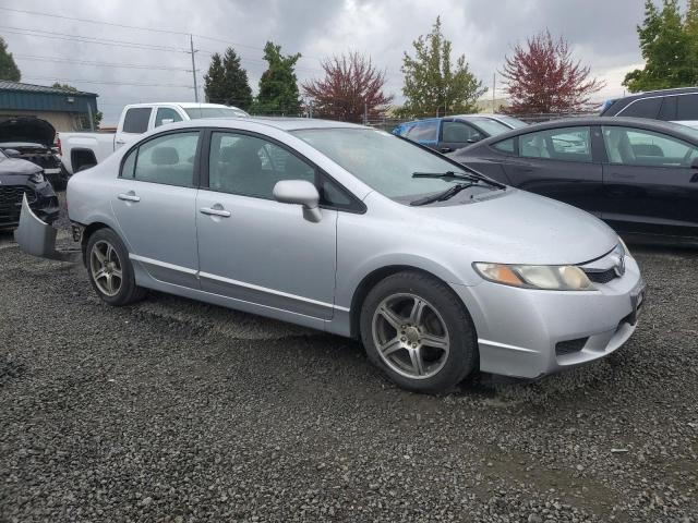 2HGFA16999H346898 - 2009 HONDA CIVIC EXL SILVER photo 4