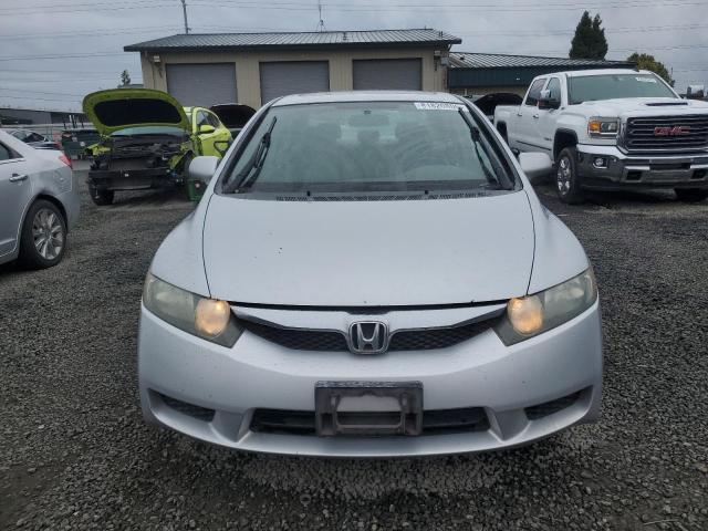 2HGFA16999H346898 - 2009 HONDA CIVIC EXL SILVER photo 5