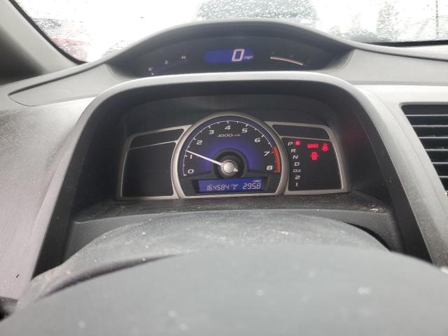 2HGFA16999H346898 - 2009 HONDA CIVIC EXL SILVER photo 9