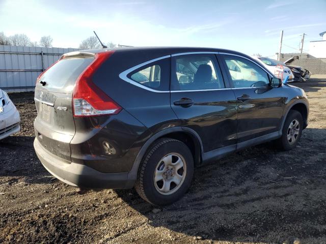 5J6RM4H35EL109362 - 2014 HONDA CR-V LX BLACK photo 3