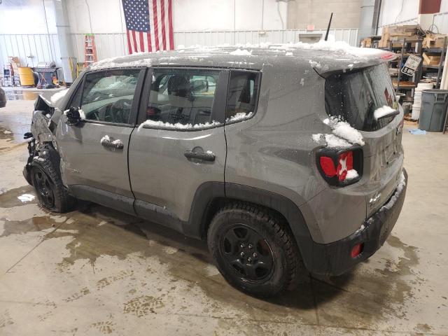 ZACNJBAB3LPL14817 - 2020 JEEP RENEGADE SPORT GRAY photo 2