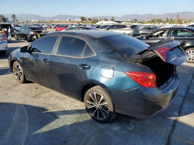 2T1BURHE1KC165291 - 2019 TOYOTA COROLLA L Blau Foto 2