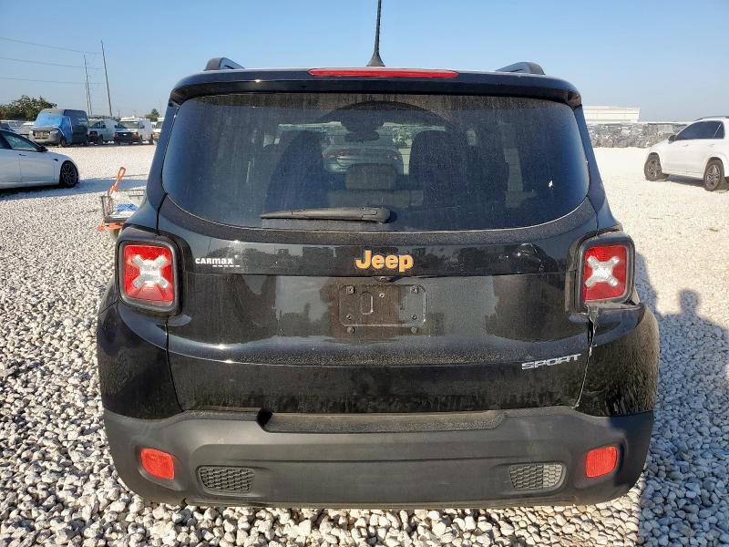 ZACCJAAB9HPE89634 - 2017 JEEP RENEGADE SPORT შავი ფოტო 6