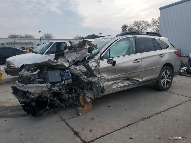 4S4BSANCXK3241086 - 2019 SUBARU OUTBACK 2.5I LIMITED BEIGE photo 1