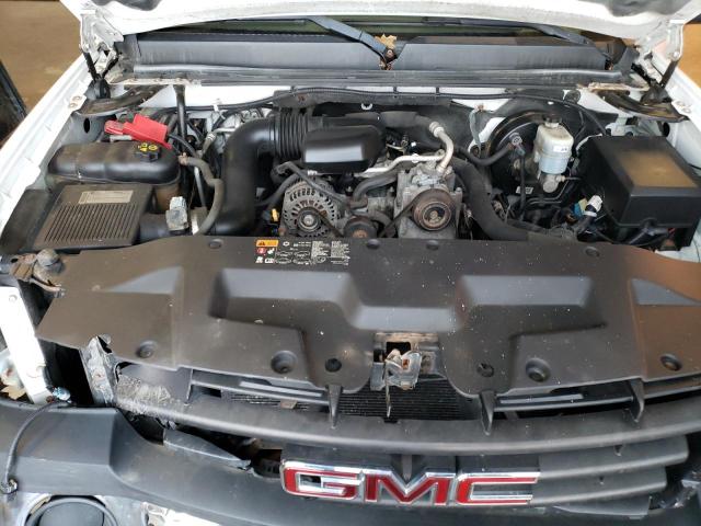 1GTN2TEX9BZ436044 - 2011 GMC SIERRA K1500 WHITE photo 11