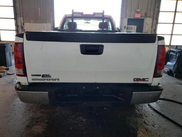 1GTN2TEX9BZ436044 - 2011 GMC SIERRA K1500 WHITE photo 6