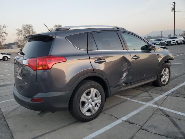 2T3ZFREV8DW025549 - 2013 TOYOTA RAV4 LE GRAY photo 3