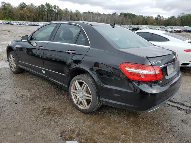 WDDHF9AB1AA169712 - 2010 MERCEDES-BENZ E 550 4MATIC BLACK photo 2