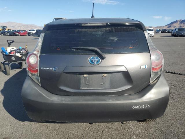 JTDKDTB37E1060171 - 2014 TOYOTA PRIUS C GRAY photo 6