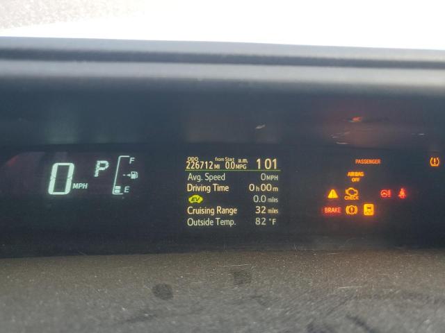 JTDKDTB37E1060171 - 2014 TOYOTA PRIUS C GRAY photo 9