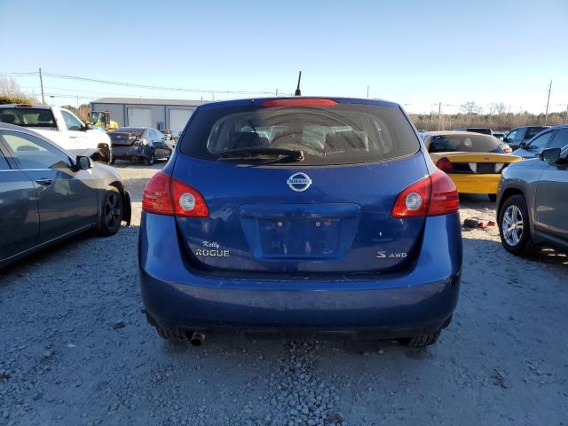 JN8AS58V69W178960 - 2009 NISSAN ROGUE S BLUE photo 6