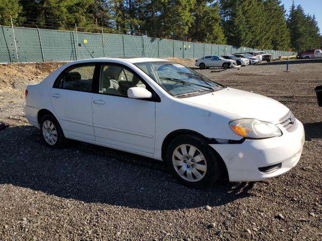 1NXBR38E14Z224047 - 2004 TOYOTA COROLLA CE WHITE photo 4