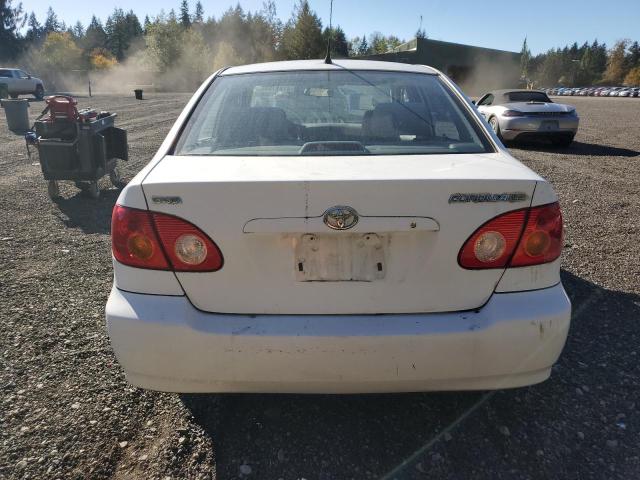 1NXBR38E14Z224047 - 2004 TOYOTA COROLLA CE WHITE photo 6