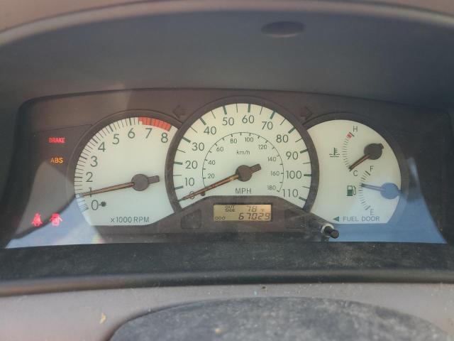 1NXBR38E14Z224047 - 2004 TOYOTA COROLLA CE WHITE photo 9