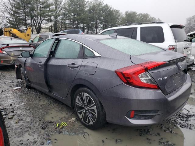 19XFC1F79GE215826 - 2016 HONDA CIVIC EXL Մոխրագույն լուսանկար 2