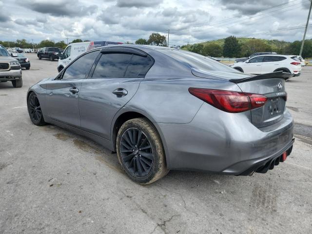 JN1EV7BP4MM705007 - 2021 INFINITI Q50 LUXE GRAY photo 2