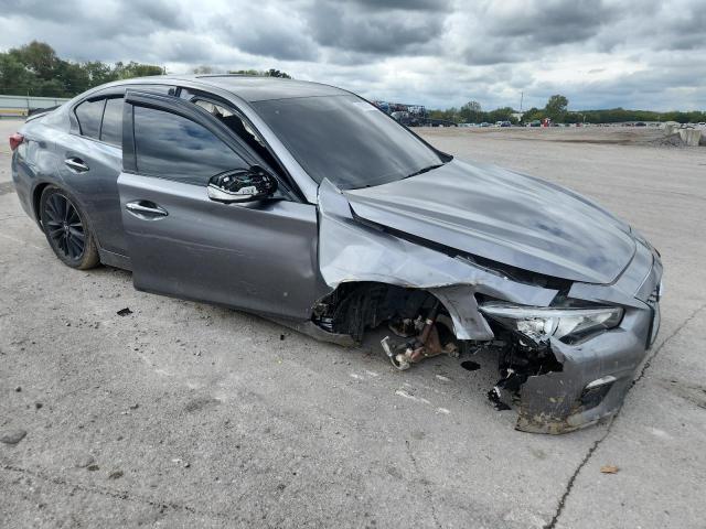 JN1EV7BP4MM705007 - 2021 INFINITI Q50 LUXE GRAY photo 4