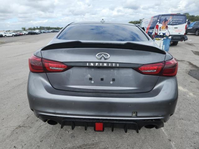 JN1EV7BP4MM705007 - 2021 INFINITI Q50 LUXE GRAY photo 6