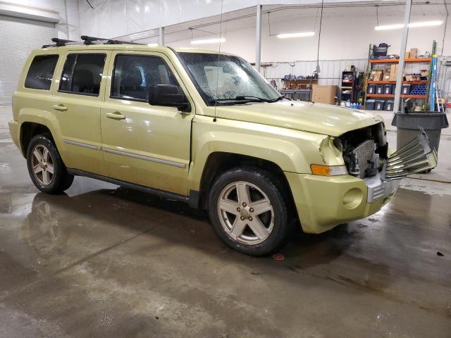 1J4NF4GB6AD584704 - 2010 JEEP PATRIOT LIMITED GREEN photo 4