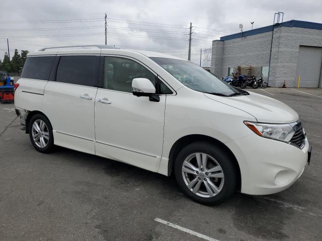 JN8AE2KP8F9121718 - 2015 NISSAN QUEST S WHITE photo 4