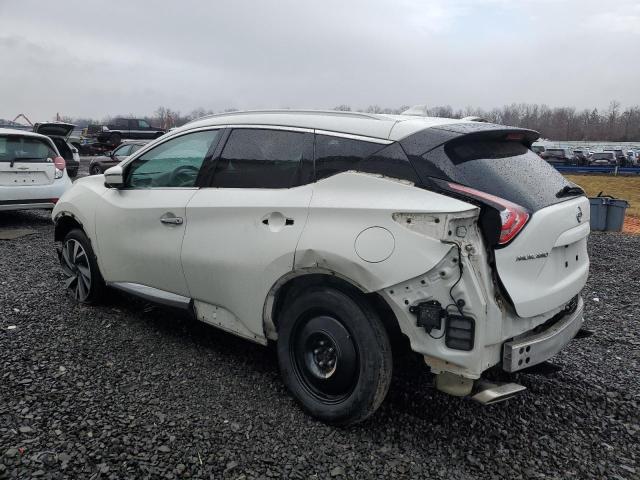 5N1AZ2MH6HN154129 - 2017 NISSAN MURANO S WHITE photo 2