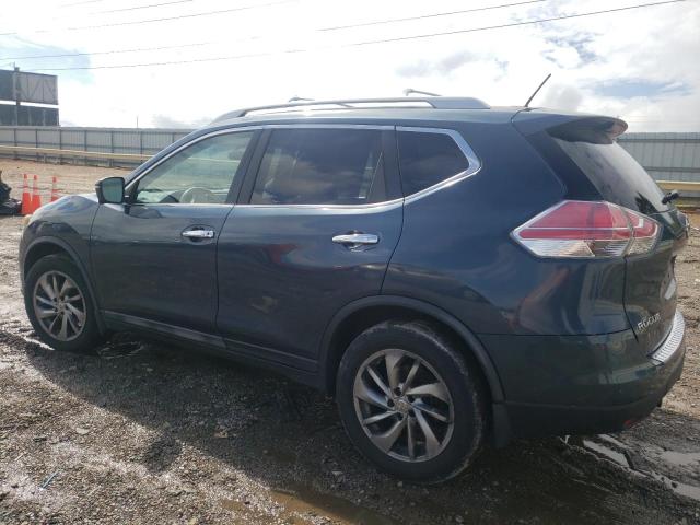 5N1AT2MV2EC838657 - 2014 NISSAN ROGUE S ლურჯი ფოტო 2