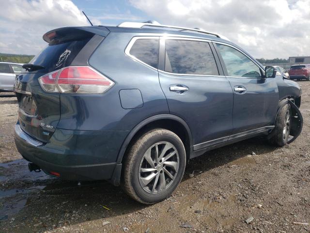 5N1AT2MV2EC838657 - 2014 NISSAN ROGUE S ლურჯი ფოტო 3