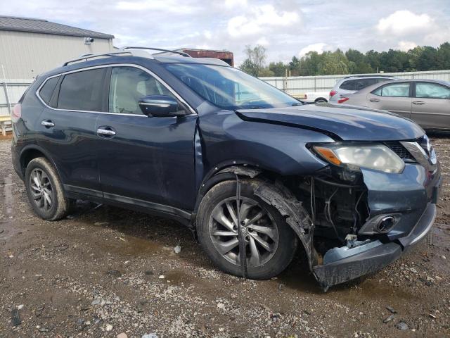 5N1AT2MV2EC838657 - 2014 NISSAN ROGUE S ლურჯი ფოტო 4