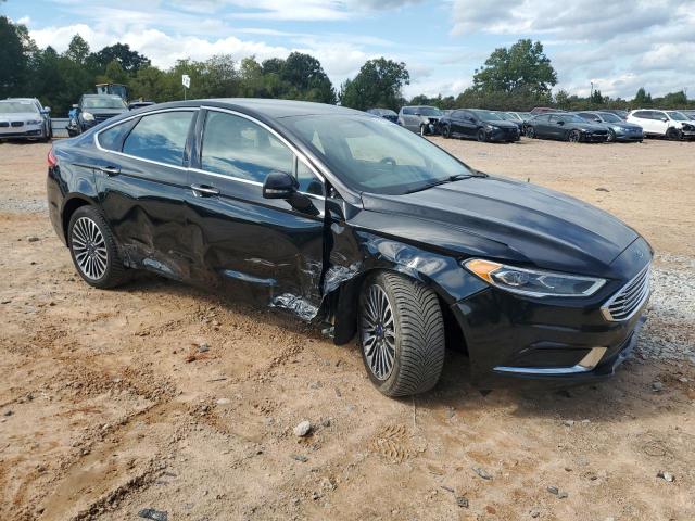 3FA6P0HD9JR135904 - 2018 FORD FUSION SE Siyah fotoğraf 4