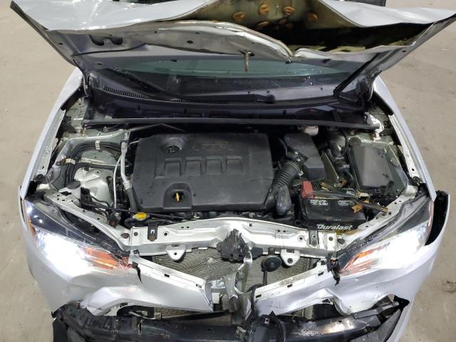 2T1BURHE2HC772308 - 2017 TOYOTA COROLLA L SILVER photo 11