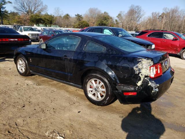 1ZVHT80N885128714 - 2008 FORD MUSTANG BLACK photo 2