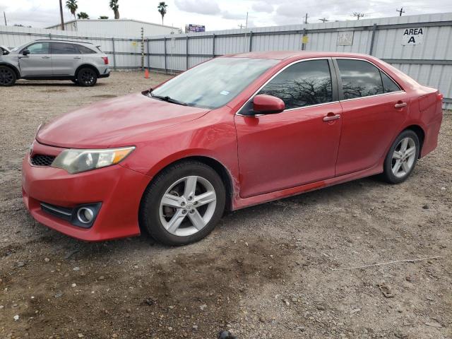 4T1BF1FK0CU557375 - 2012 TOYOTA CAMRY BASE RED photo 1