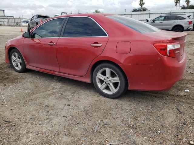 4T1BF1FK0CU557375 - 2012 TOYOTA CAMRY BASE RED photo 2